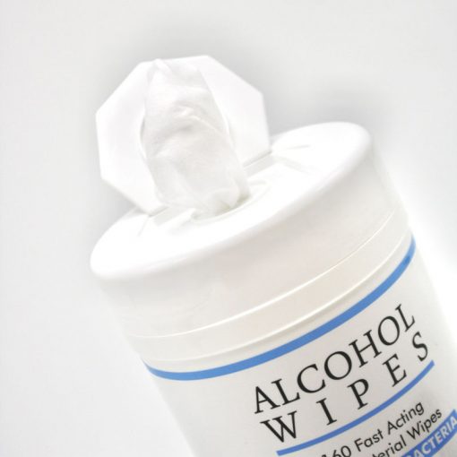 antibacterial alcohol wipes
